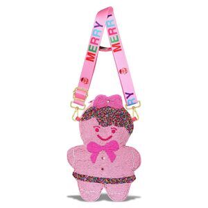 4487 Christmas Purse Novelty Beaded Xmas Tree Snowflake Reindeer Santa